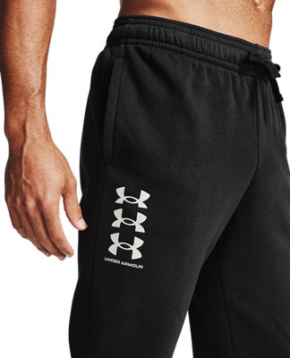 men's ua rival fleece multilogo joggers