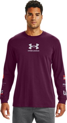 purple long sleeve under armour