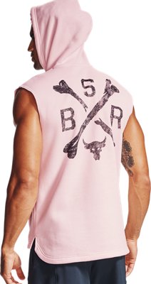 the rock hoodie sleeveless