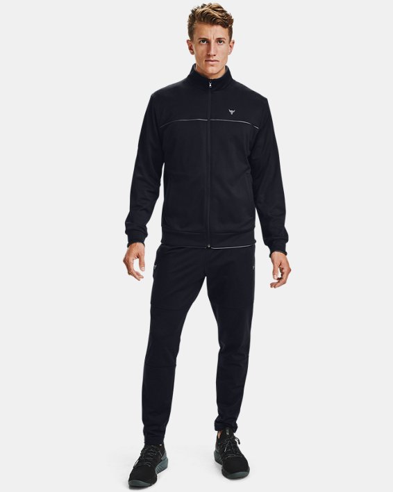 Under Armour Men's Project Rock Knit Track Jacket. 2