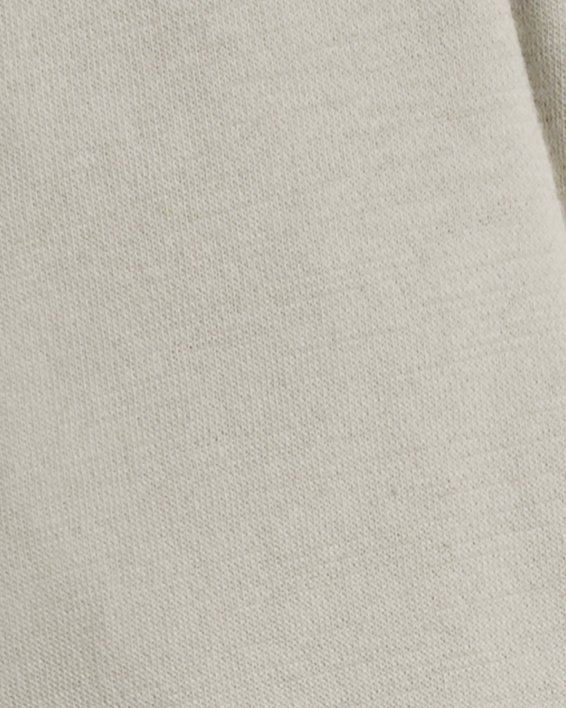 Herren Project Rock Charged Cotton® Fleece Shorts, White, pdpMainDesktop image number 3