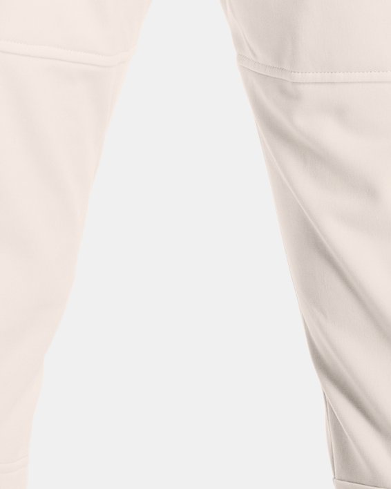 Men's Project Rock Knit Track Pants, White, pdpMainDesktop image number 2