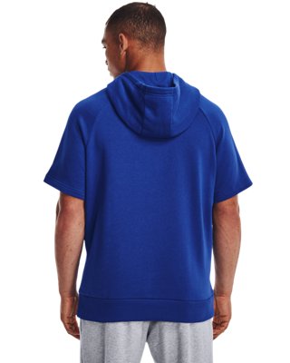 Men's UA Rival Fleece Short Sleeve Hoodie Under Armour
