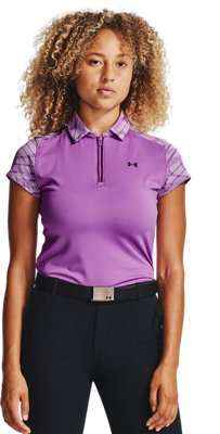 under armour purple polo shirts