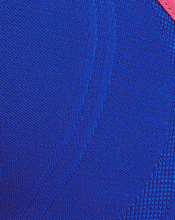 Sujetador Deportivo UA Seamless Low Long para Mujer, Blue, pdpMainDesktop image number 9