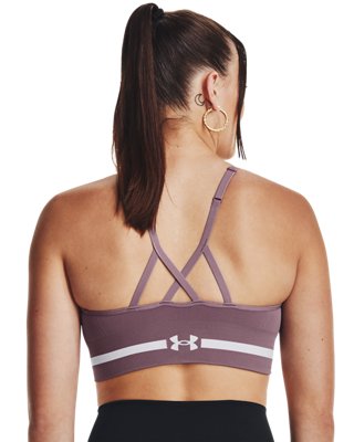 Women's UA Seamless Low Long Sports Bra Under Armour