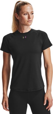 여성 UA RUSH&trade; 벤트 반팔 image number 0