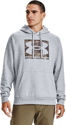 under armour black and camo hoodie