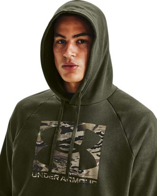Men's UA Rival Fleece Camo Logo Hoodie | Under Armour