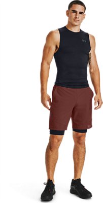 남성 UA RUSH&trade; HeatGear&reg; 2.0 컴프레션 슬리브리스 image number 2