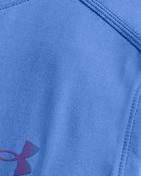 Men's UA RUSH™ HeatGear® 2.0 Compression Sleeveless, Blue, pdpMainDesktop image number 4