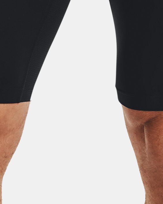 กางเกงขาสั้น UA RUSH™ HeatGear® 2.0 Long สำหรับผู้ชาย in Black image number 0