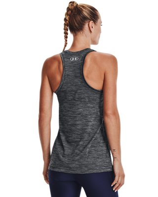 Playera sin Mangas UA Velocity Twist para Mujer, Black, pdpMainDesktop image number 1