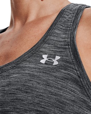 Playera sin Mangas UA Velocity Twist para Mujer, Black, pdpMainDesktop image number 3