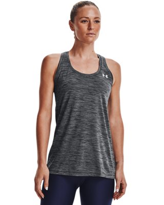 Playera sin Mangas UA Velocity Twist para Mujer, Black, pdpMainDesktop image number 0