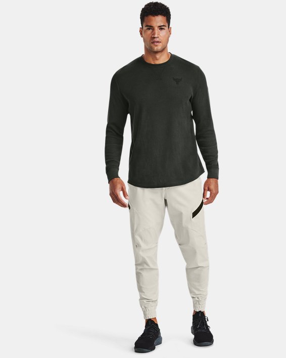 Under Armour Men's Project Rock Waffle Crew. 2