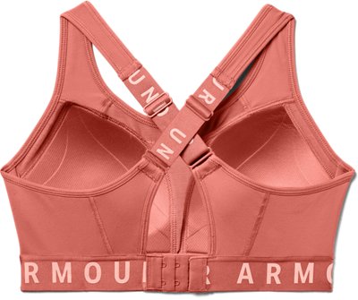 under armour pink sports bra