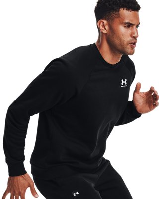 남성 UA 라이벌 플리스 크루 image number 0