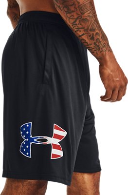 under armour men's big logo ua tech shorts