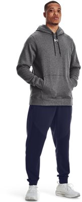 navy fleece joggers