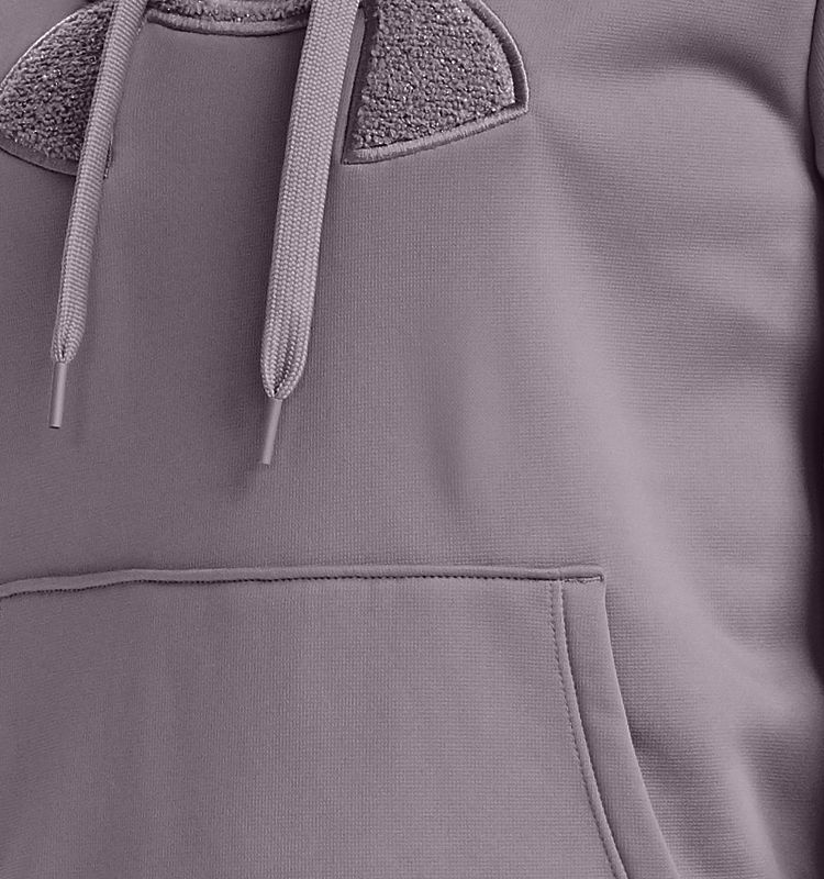 UA]女Armour Fleece連帽長袖套頭衫-優惠商品| 鉛灰紫-Under Armour 安德瑪