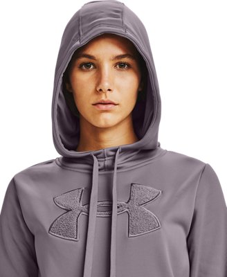 under armour fleece big logo hoodie