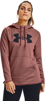 under armour hoodie red women