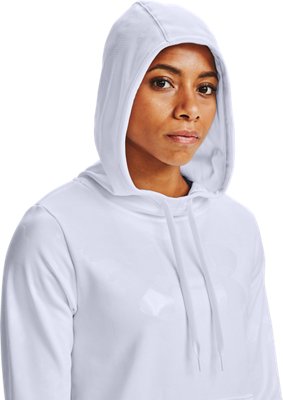 womens white camo under armour hoodie