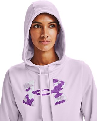 purple camo under armour hoodie