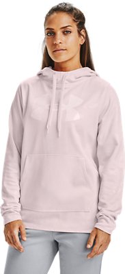 under armour hoodie red women