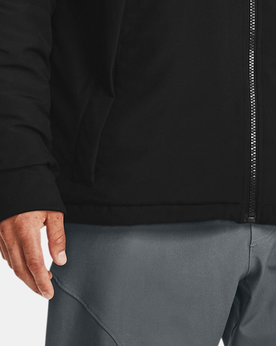 Men's UA Sky Insulate Jacket, Black, pdpMainDesktop image number 2