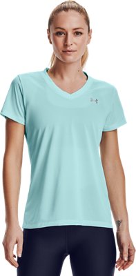 under armour v neck t shirt women's