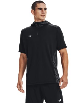 under armour men's short sleeve hoodie