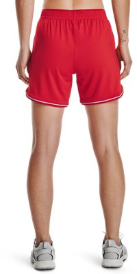 Under Armour Women's UA Knit Mid-Length Shorts. 1
