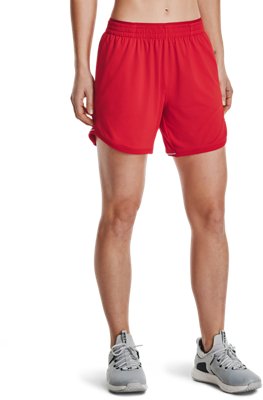 Under Armour Women's UA Knit Mid-Length Shorts. 2