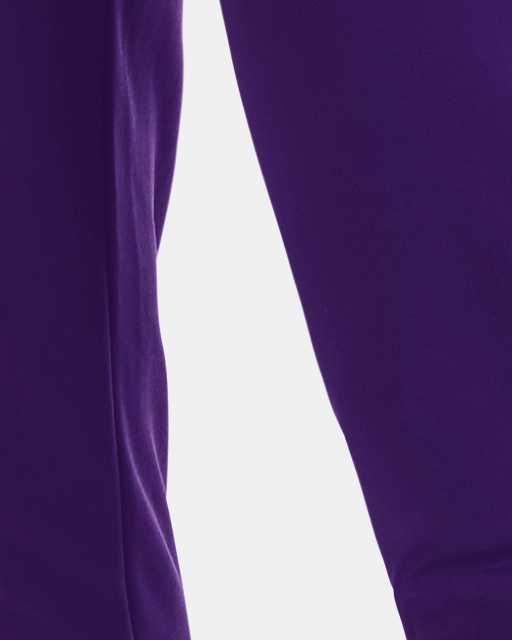 Under Armour black and royal blue/purple athletic pants - womens large