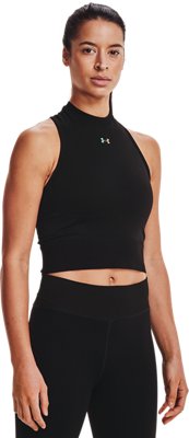 Women's UA RUSH&trade; Seamless Crop Top image number 1