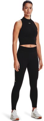 Women's UA RUSH&trade; Seamless Crop Top image number 3