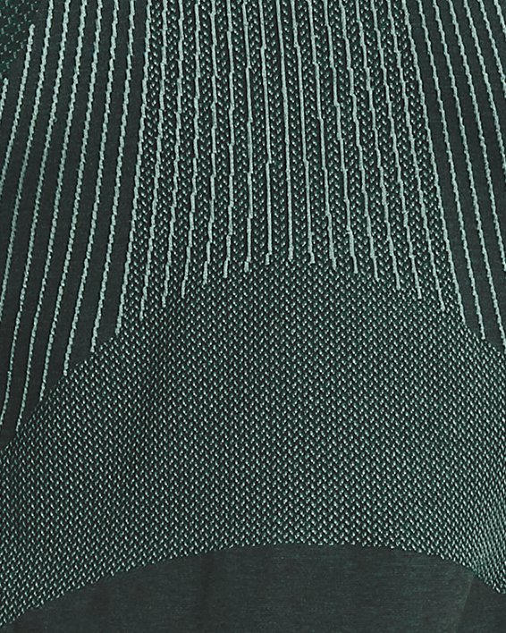 Women's UA RUSH™ Seamless Short Sleeve, Green, pdpMainDesktop image number 1