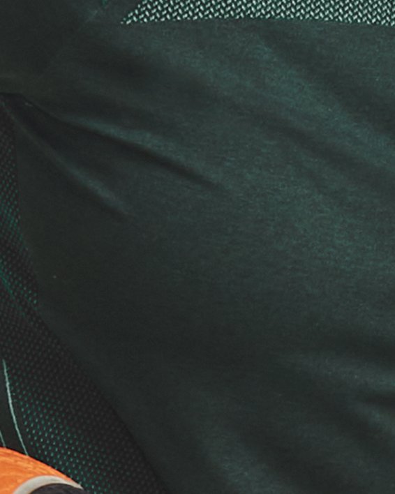 Damesshirt UA RUSH™ Seamless met korte mouwen, Green, pdpMainDesktop image number 3