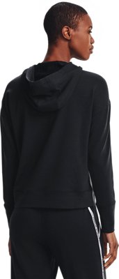 Women's UA Rival Terry Taped Hoodie image number 1