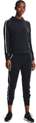 Women's UA Rival Terry Taped Hoodie image number 2