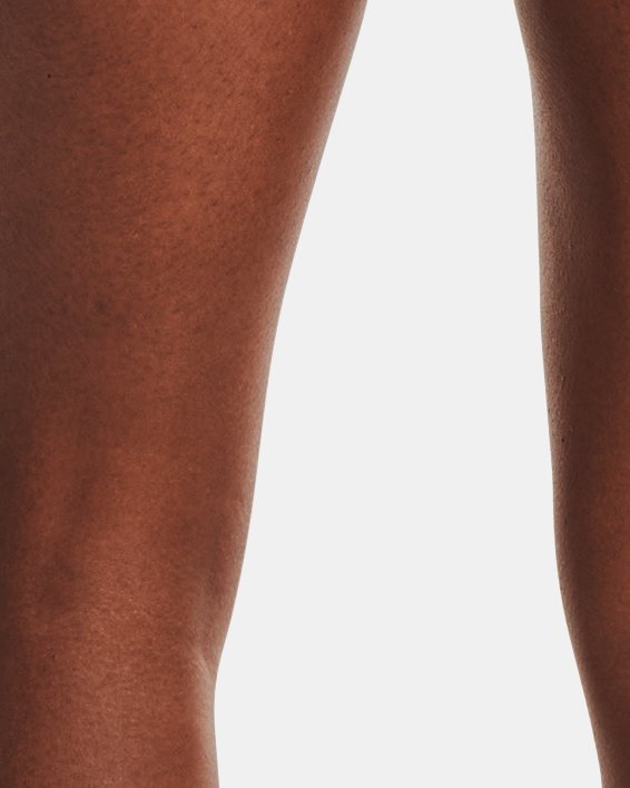 Women's HeatGear® Mid-Rise Middy Shorts, Black, pdpMainDesktop image number 1