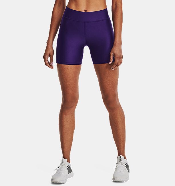 Women's HeatGear® Armour Mid-Rise Middy Shorts