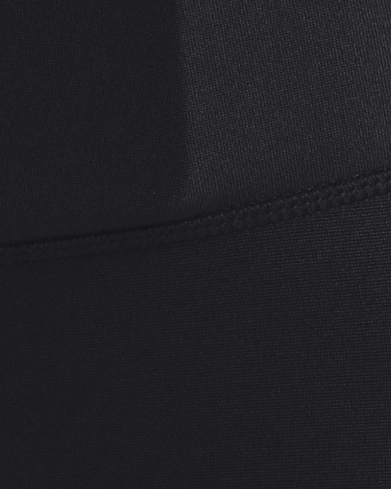 Women's HeatGear® Bike Shorts, Black, pdpMainDesktop image number 3