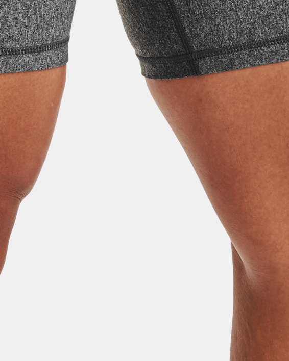 Women's HeatGear® Bike Shorts in Gray image number 0