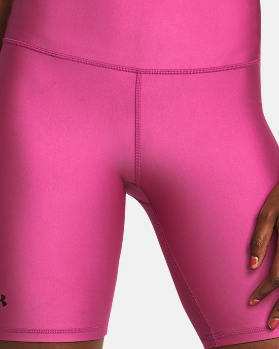 Short cycliste HeatGear® pour femme, Pink, pdpMainDesktop image number 2