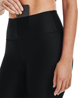 Women's HeatGear&reg; No-Slip Waistband Graphic Ankle Leggings image number 3