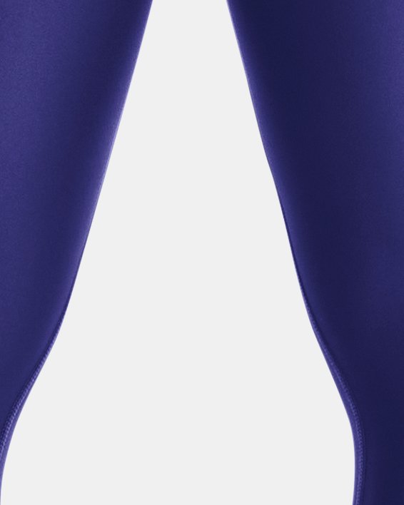 Women's HeatGear® No-Slip Waistband Graphic Ankle Leggings, Blue, pdpMainDesktop image number 2