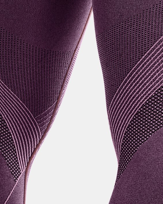 Damen UA RUSH™ Seamless Leggings, knöchellang, Purple, pdpMainDesktop image number 1